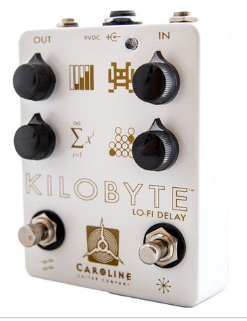 Caroline Guitar Company Kilobyte Pedal Pearl Gold