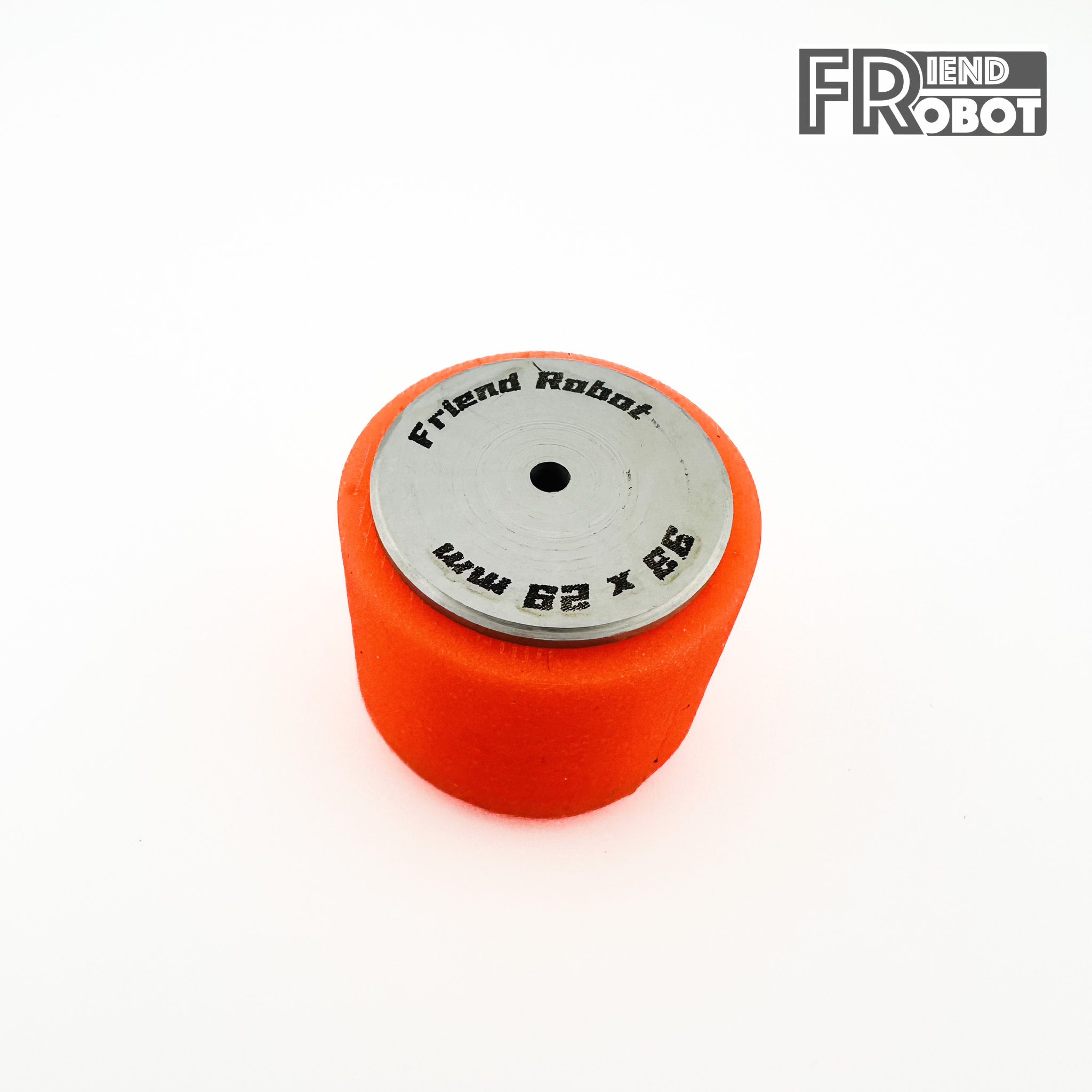ล้อยางอะลูมิเนียม Friend Robot ขนาด 33 x 29mm