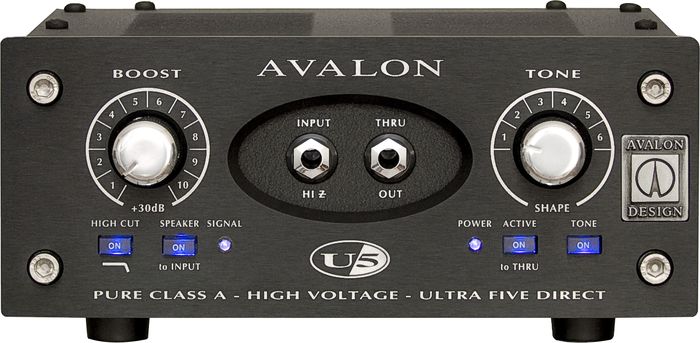 Avalon U5 Direct Box Instrument Preamplifier - 15th Anniversary