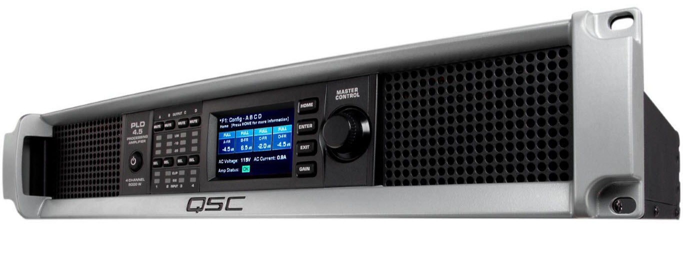 QSC PLD4.2 Multi-Channel System Processing Amplifier