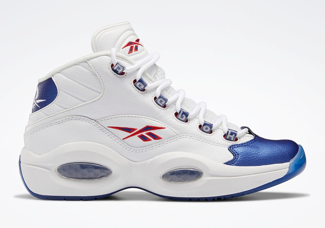 Reebok Question Mid “Blue Toe”