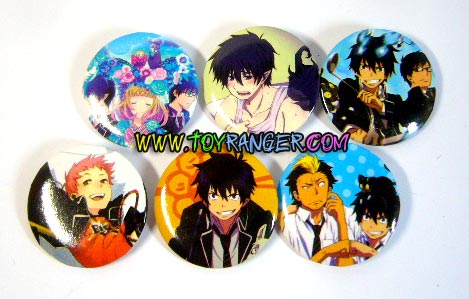 เข็มกลัด Ao no Exorcist ชุด 1 (6อัน)
