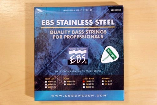 EBS SS CM4 Stainless Steel Classic Medium 4 Bass Strings