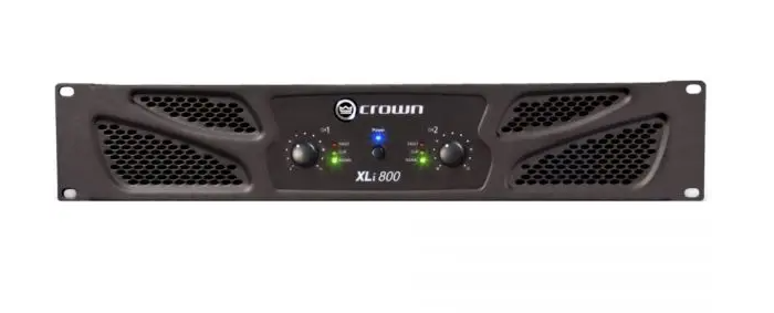 CROWN XLI 800 2-CHANNEL POWER AMPLIFIER