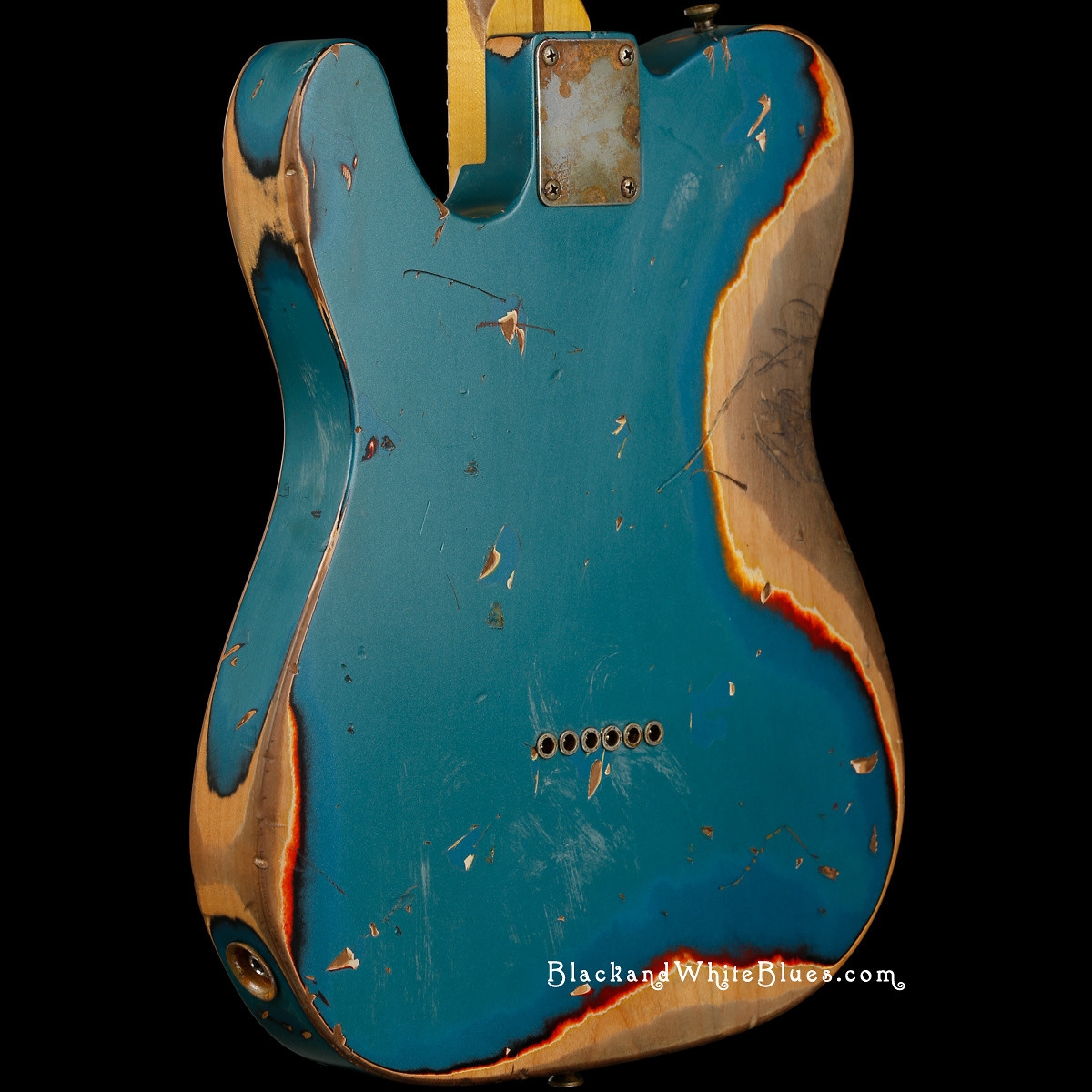 Nash T-57 In Turquoise Over 3 Tone Sunburst
