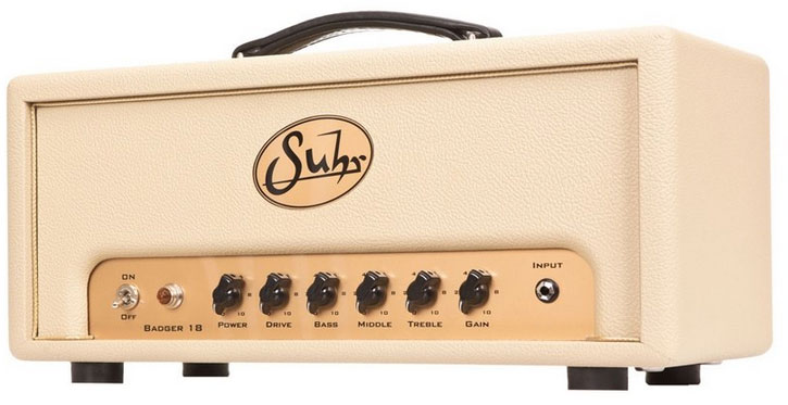 Suhr Badger 18 Cream Guitar Amp Head