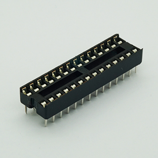 IC Socket 28 Pins Pitch 2.54mm (dual wipe contact)
