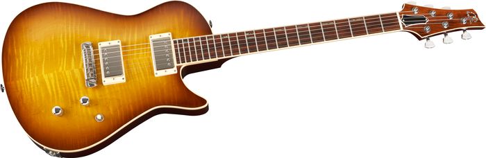 Giffin Guitars Valiant Electric Guitar Ice Tea Burst