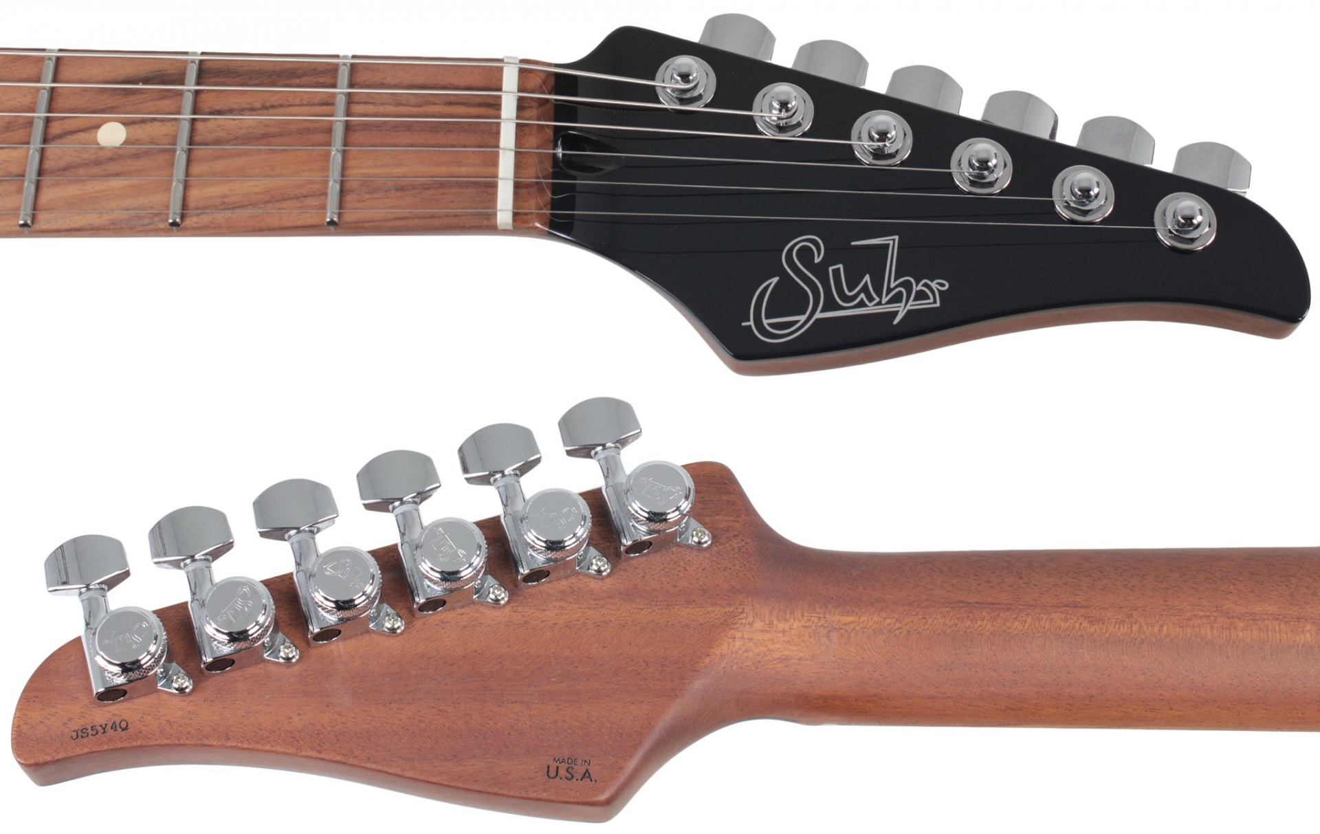 Suhr Modern Select Guitar Quilted Maple - Trans Green Burst