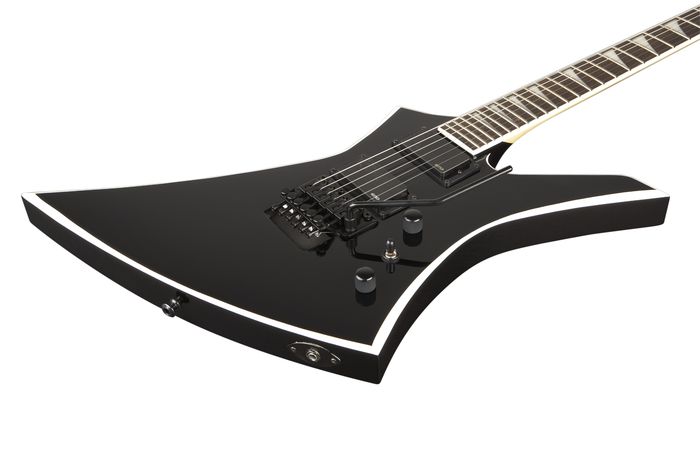 Jackson KEXMG Electric Guitar BlackWhite Bevels
