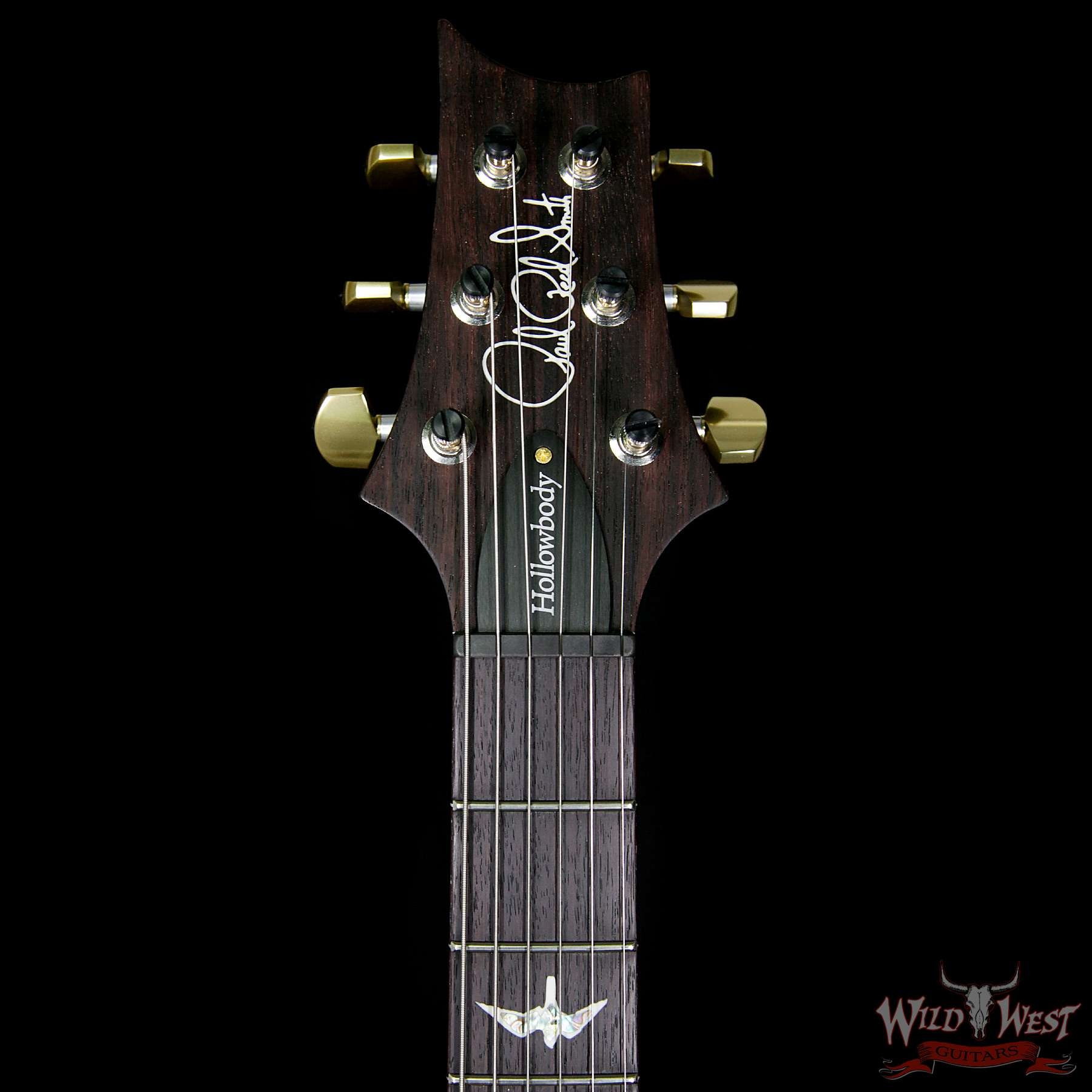 PRS 10 Top Hollowbody II HB2 Piezo Flame Maple - Black Gold Burst