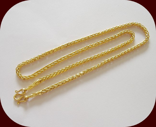 สร้อยคอ ทองแท้ 96.5% - น้ำหนัก 15.2 กรัม (1 บาท)