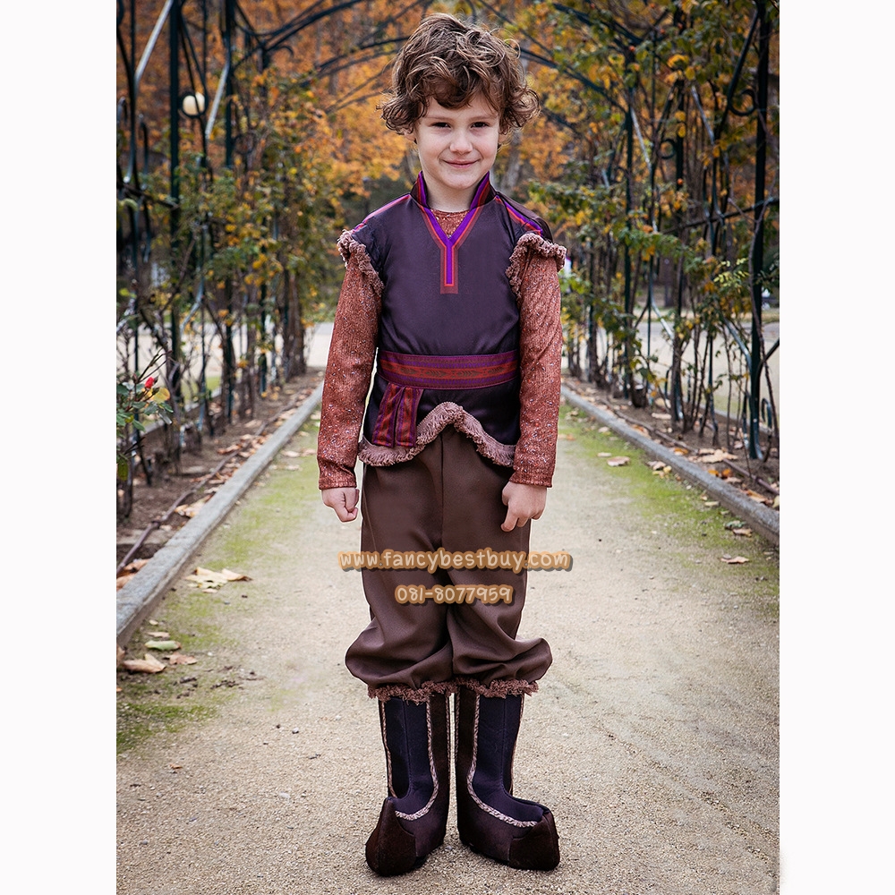 ชุด Kristoff (Frozen) ชุดเจ้าชาย Frozen มีขนาด M110-120