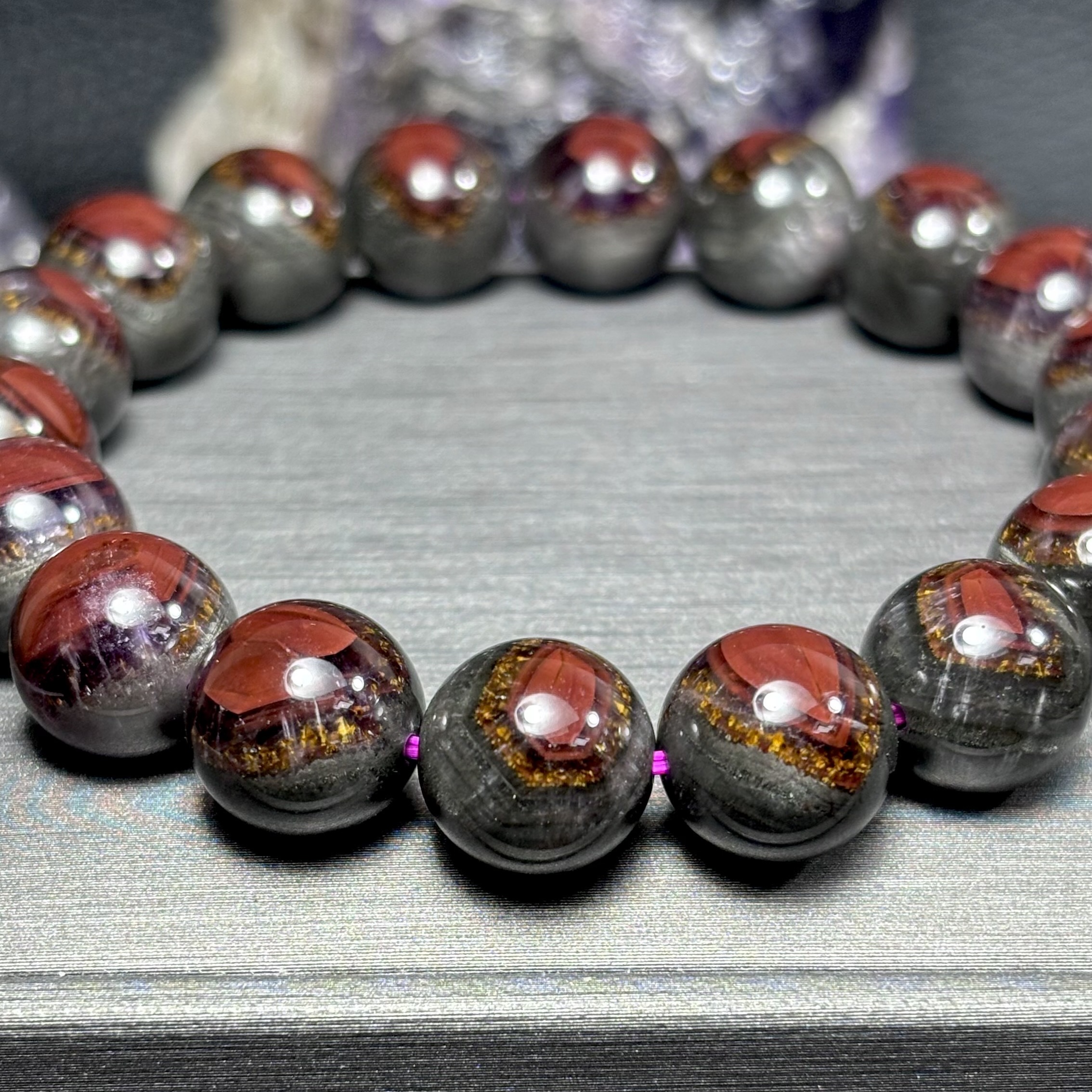 ข้อมือหิน แบล็คออร่าไลต์23