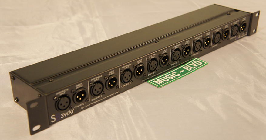 ART S8-3Way Eight-Channel Three-Way Mic Splitter