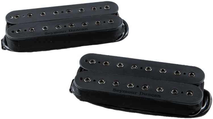 Seymour Duncan Mark Holcomb Signature Pickup - Alpha and Omega Black 8-string Set