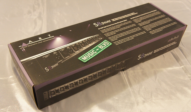 ART S8-3Way Eight-Channel Three-Way Mic Splitter