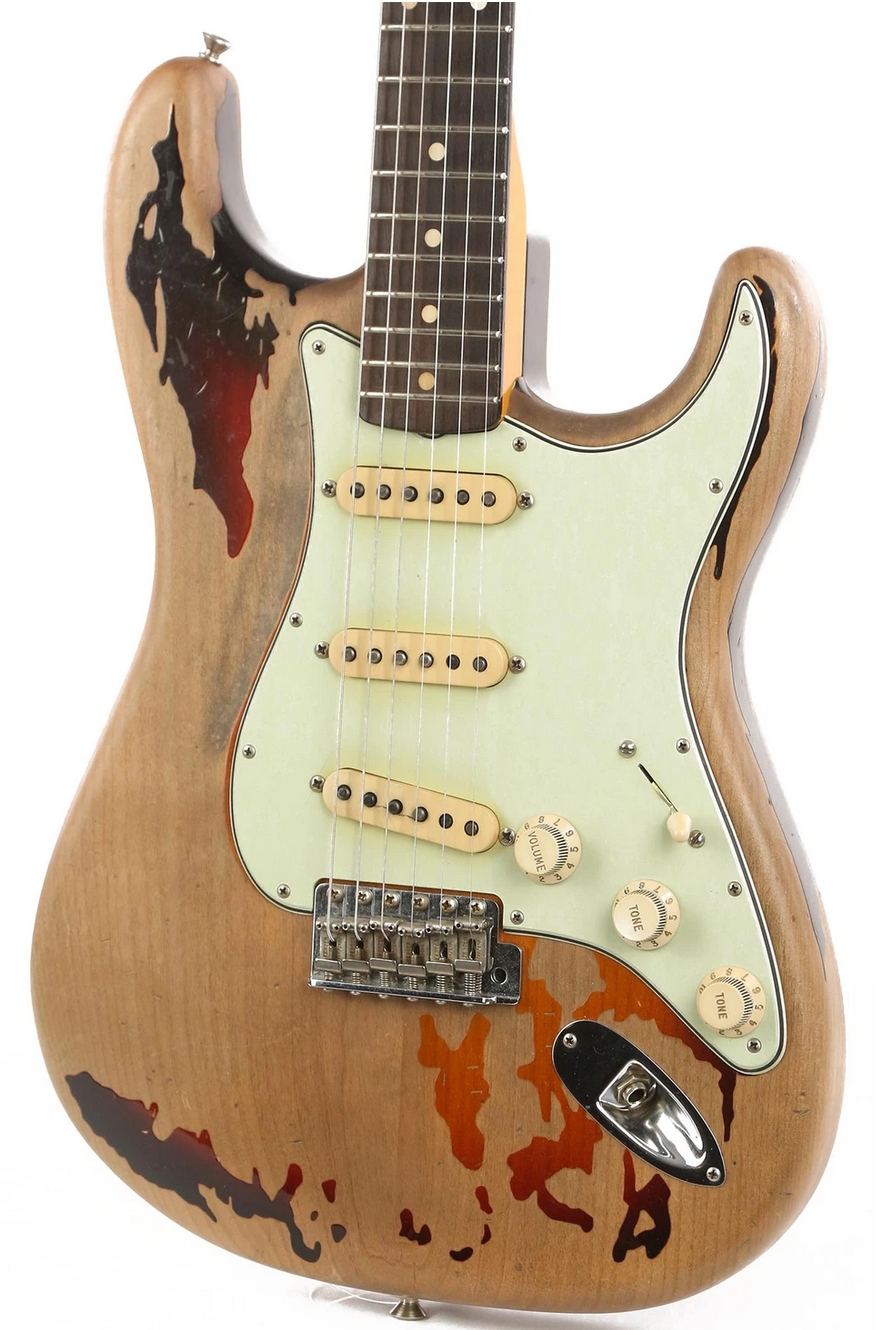 Fender Custom Shop Rory Gallagher Stratocaster 3-Tone Sunburst 2019