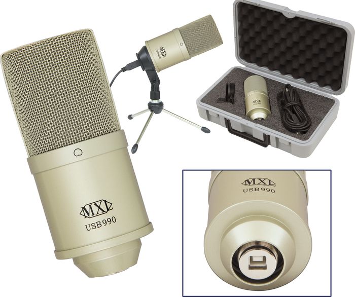 MXL 990 USB Powered Condenser Microphone