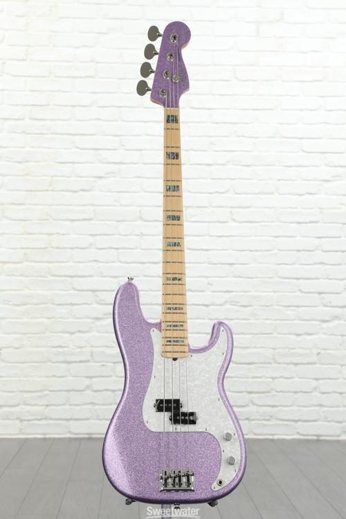 Fender Adam Clayton Precision Bass - Purple Sparkle