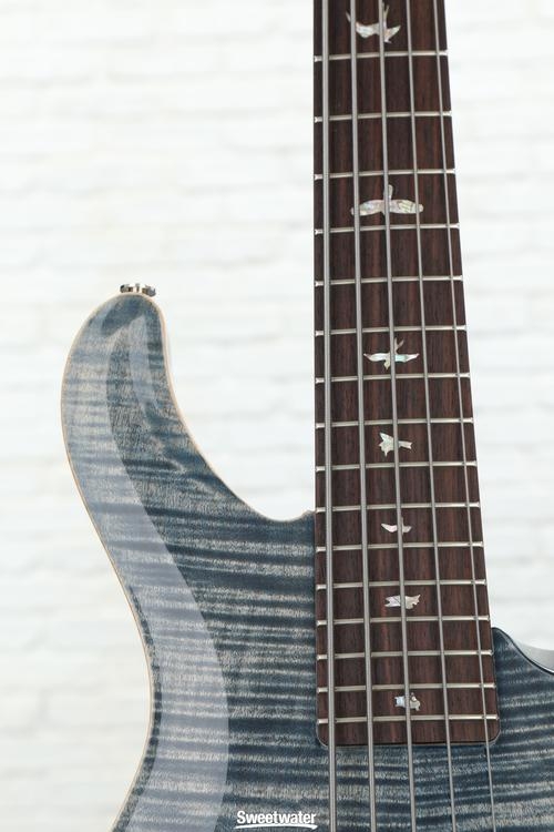 PRS Grainger 5-string Bass - Faded Whale Blue with Rosewood Fingerboard