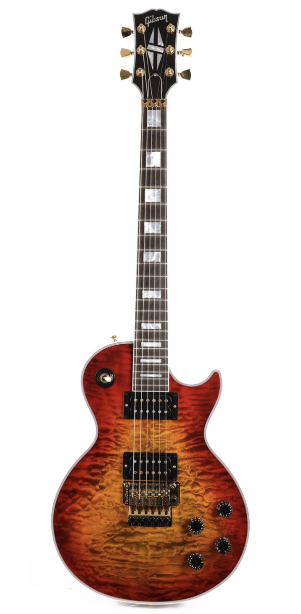 Gibson Custom Shop Les Paul Custom Axcess Made 2 Measure Bengal Burst 5A Top