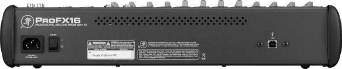 Mackie ProFX16 Compact 4-Bus Mixer with USB & Effects