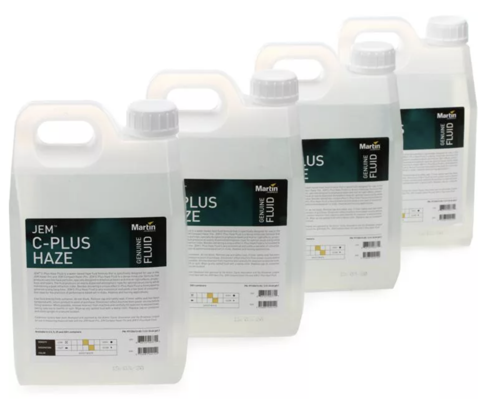 Martin Lighting JEM C-Plus Haze Fluid - 2.5 Liters (4-pack)