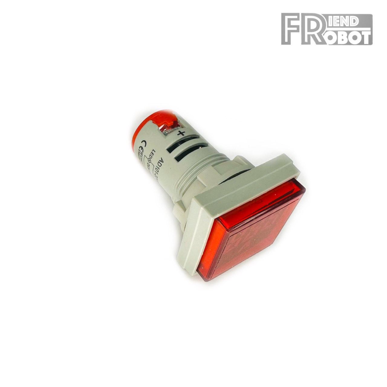 ตัววัดโวลล์ สี่เหลี่ยม DC สีแดง