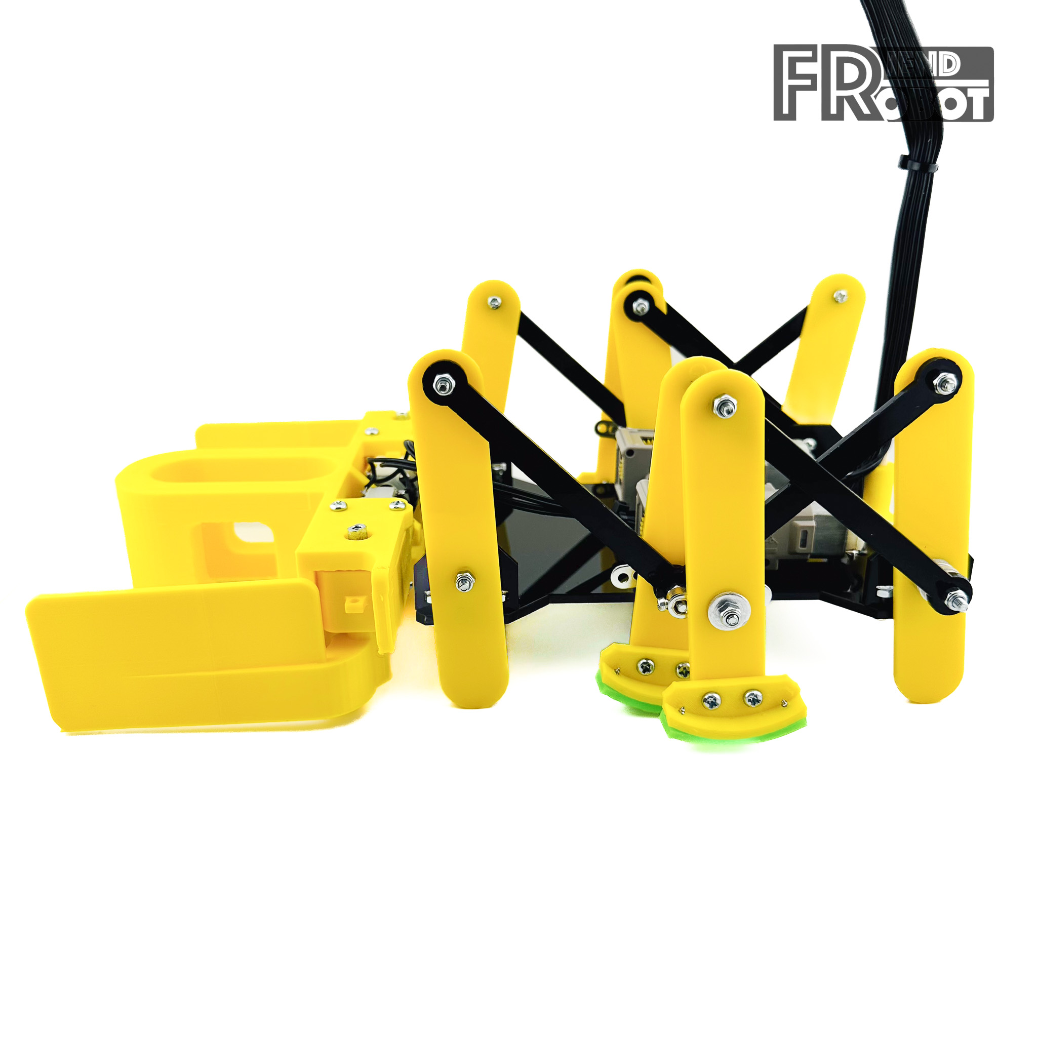 หุ่นยนต์เก็บลูกบาศก์ ขนาด 5x5 cm. สูงสุด 2 ลูก