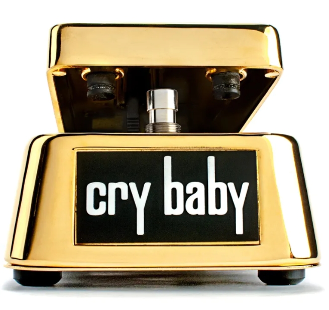Dunlop 50th Anniversary Gold Plated Cry Baby Ltd