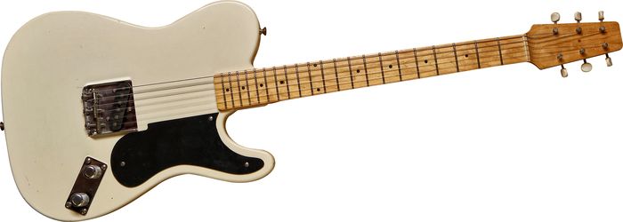 Fender Custom Shop Limited Snake Head Telecaster Electric Guitar (White Blonde)