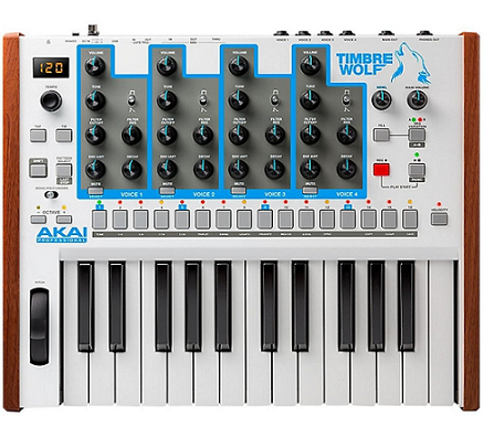 Akai Professional Timbre Wolf 4-voice Analog Synthesizer