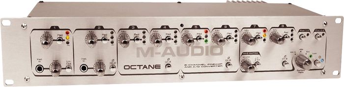 M-Audio Octane 8-Channel Mic Preamp with ADAT Lightpipe