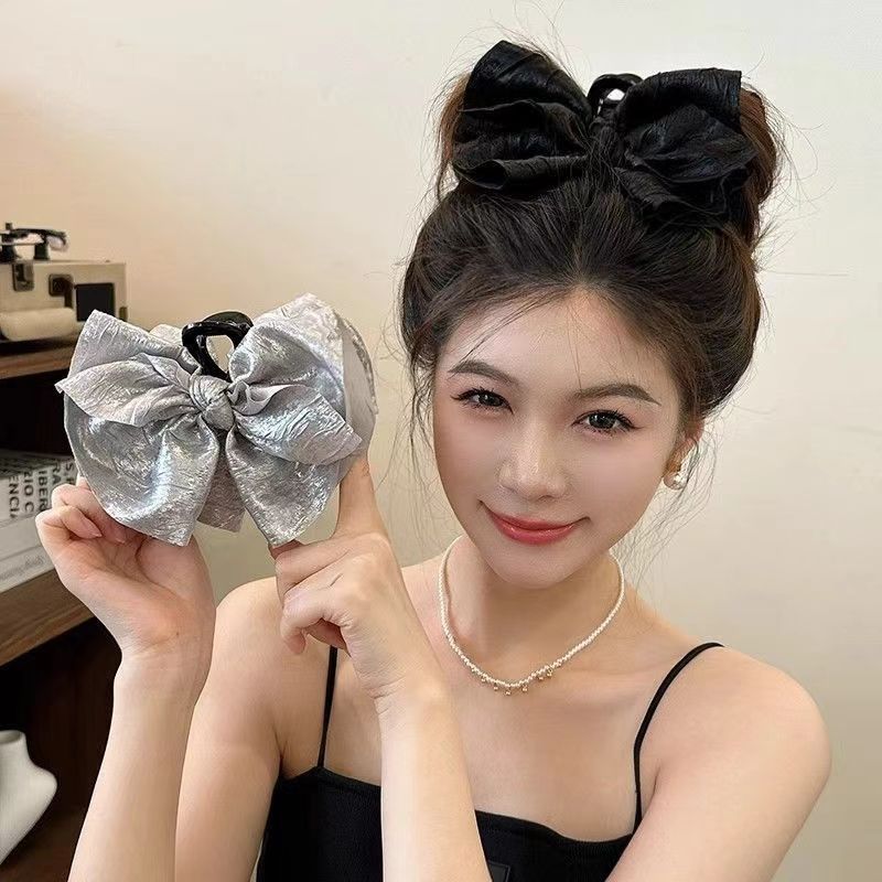 MYPINK 💕หนีบผม โบว์ใหญ่ โบว์หนีบผม หนีบรวบผม