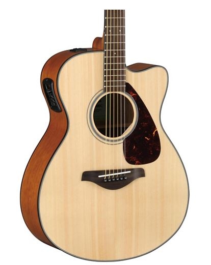 Yamaha FSX800C Small Body Acoustic-Electric Guitar