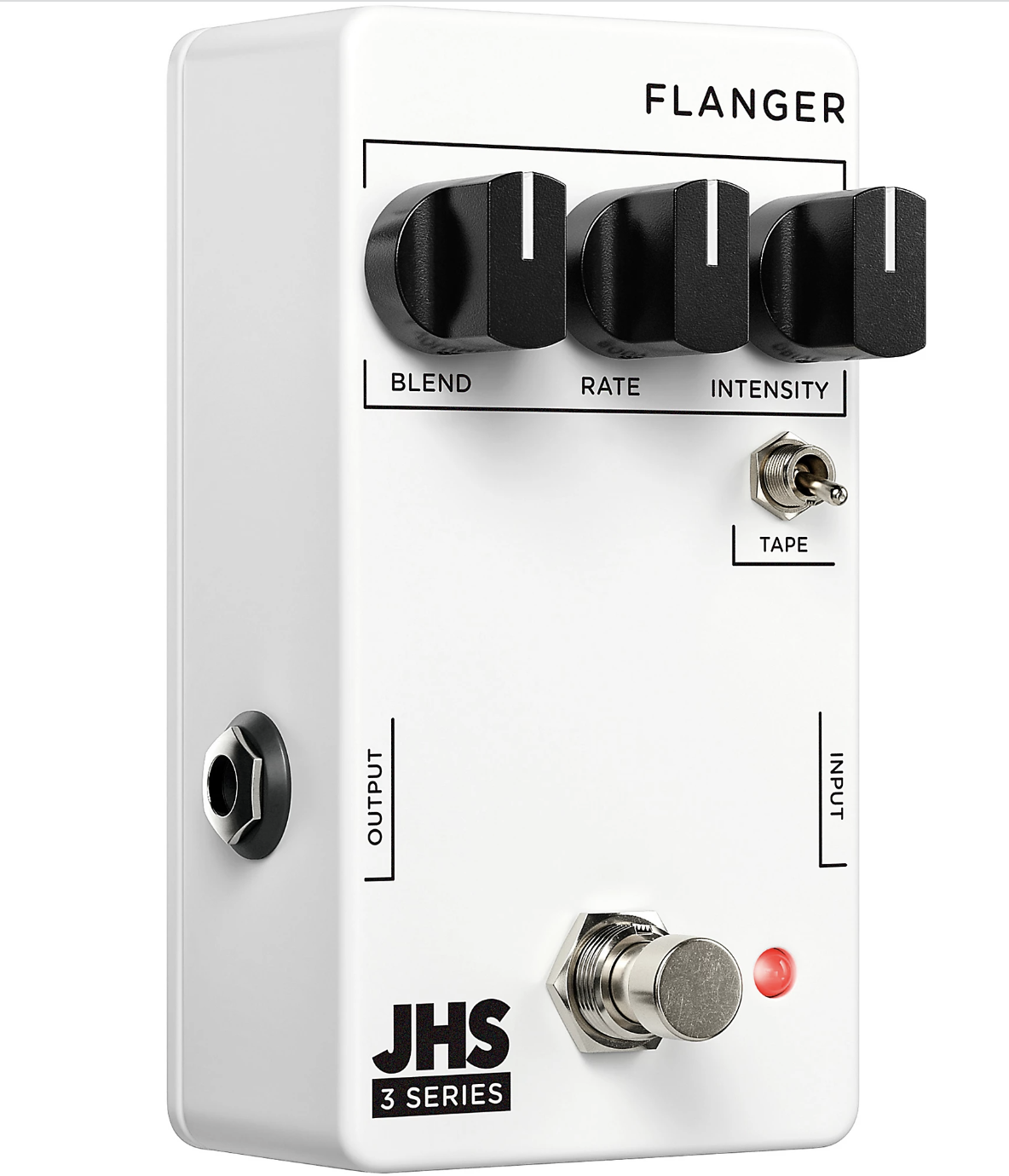 JHS Pedals Flanger Effects Pedal White