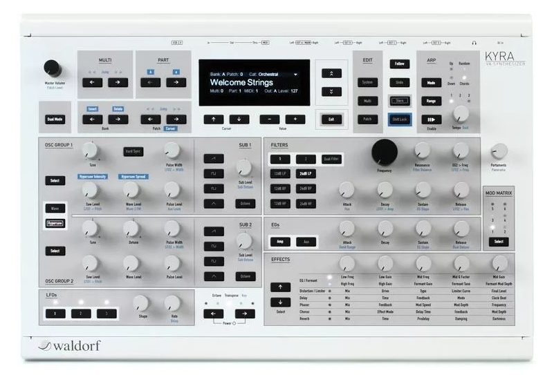 Waldorf Kyra FPGA Synthesizer Module