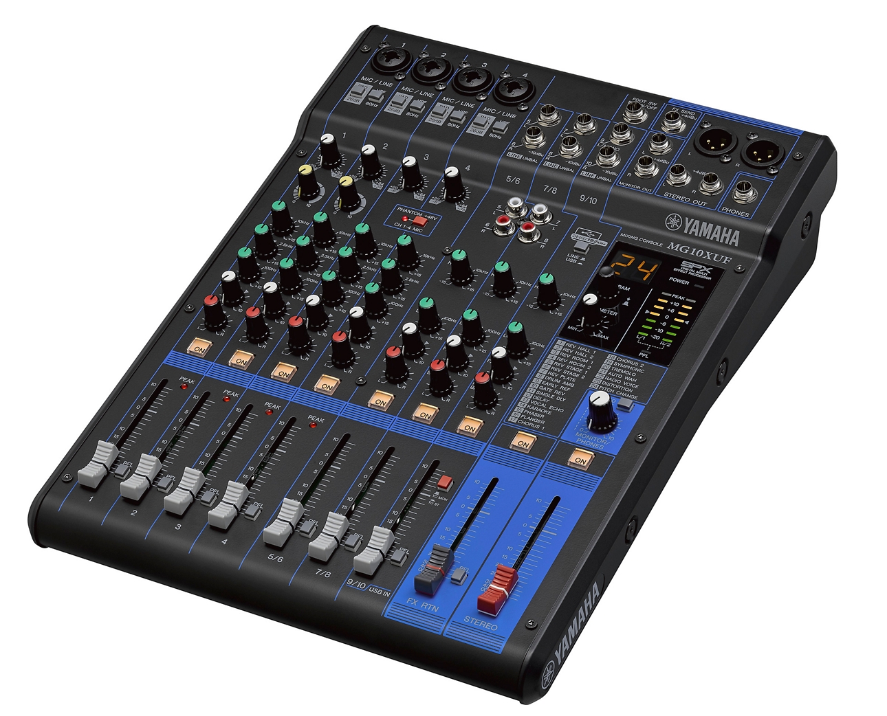 Yamaha MG10XUF 10-Channel Analog Mixer