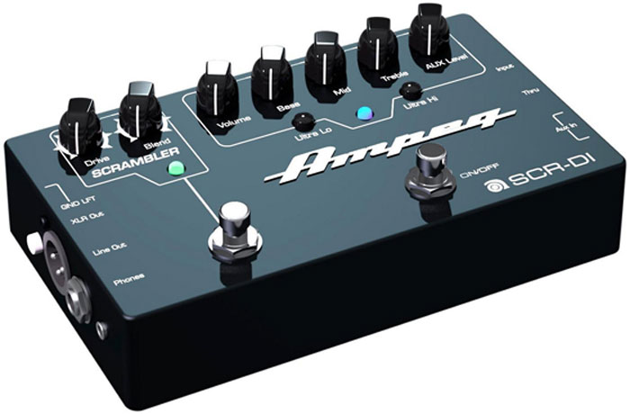 Ampeg SCR DI Bass DI with Scrambler Overdrive Bass Preamp