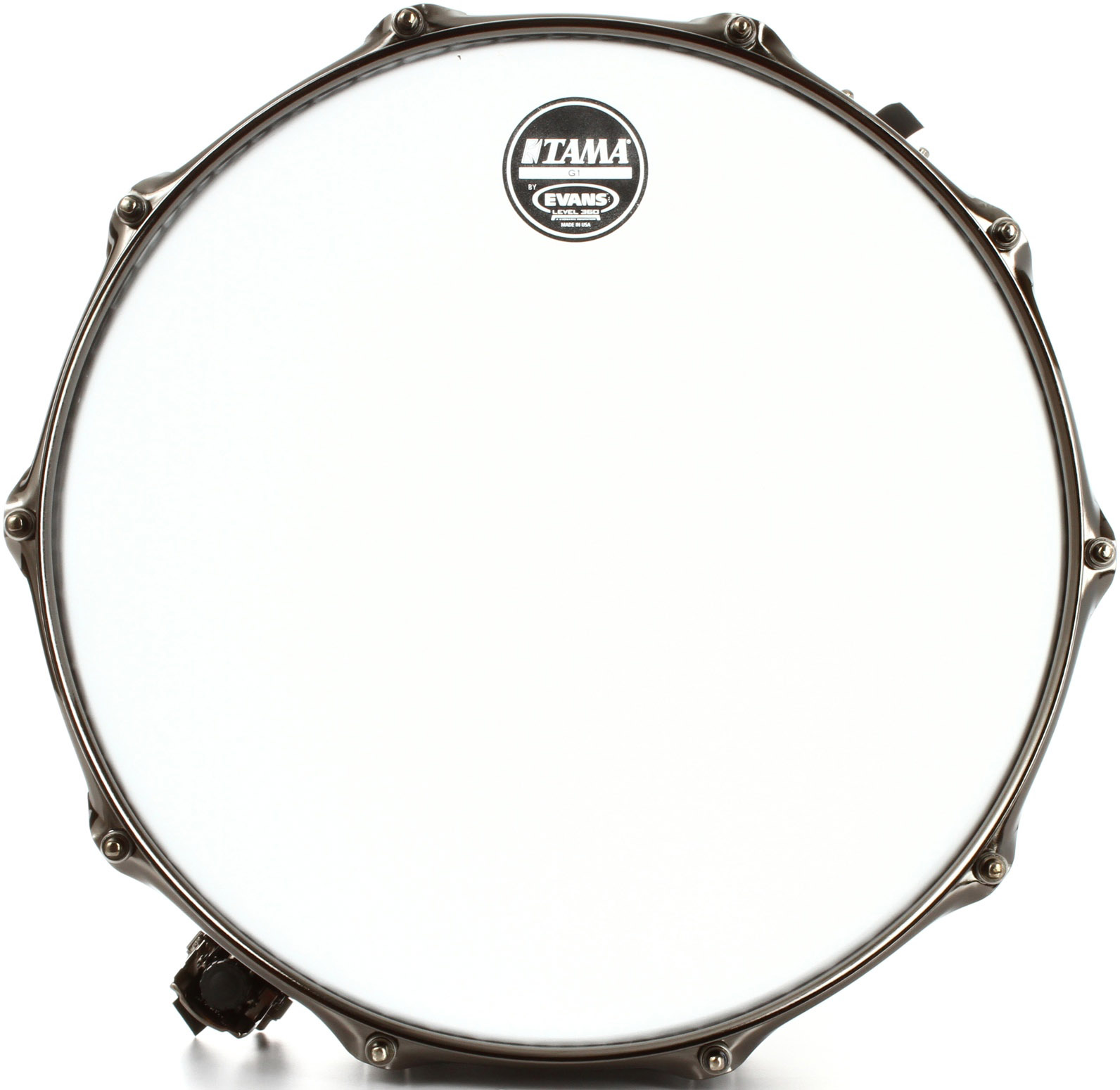 Tama S.L.P. Big Black Steel Snare Drum 14x8 Inch