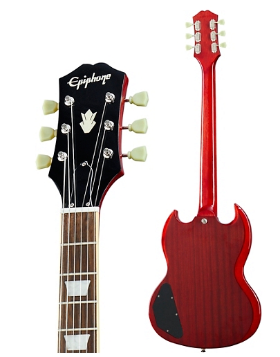 Epiphone SG Standard 61 Maestro Vibrola Electric Guitar Vintage Cherry