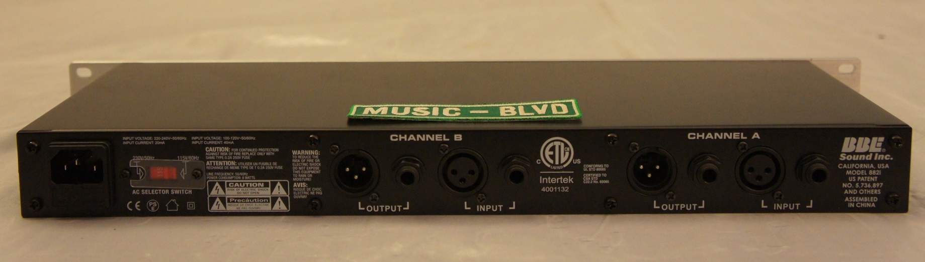 BBE 882i Sonic Maximizer