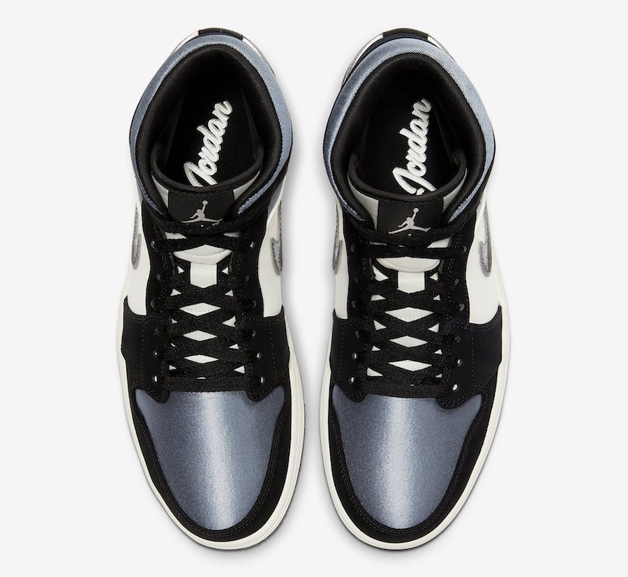 Nike Air Jordan 1 Mid SE Satin Grey
