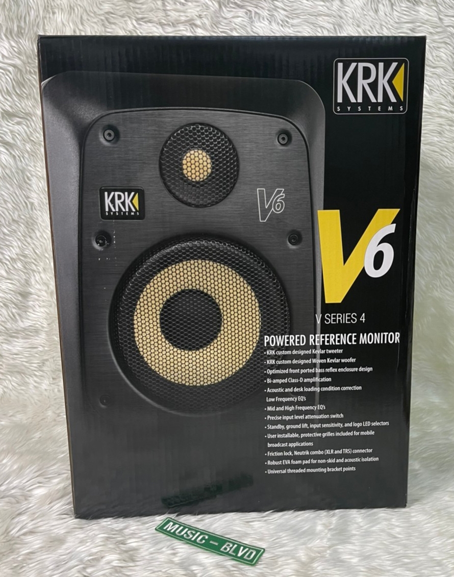 KRK V6 S4 6.5 inch Powered Studio Monitor