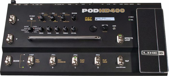 Line 6 POD HD400 Guitar Multi-Effects Processor