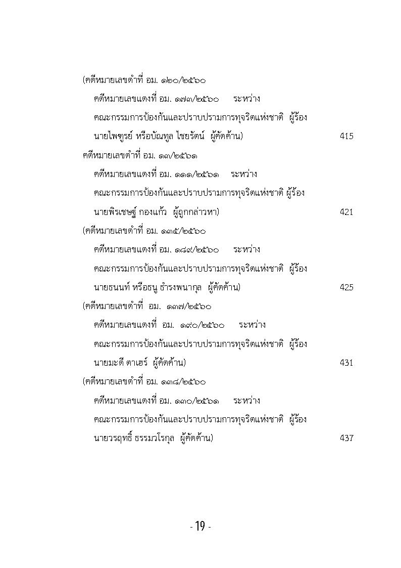 (e book) รวมกฎหมายหลัก ปี พ.ศ.2561 คำพิพากษาคดีอาญาทางการเมือง