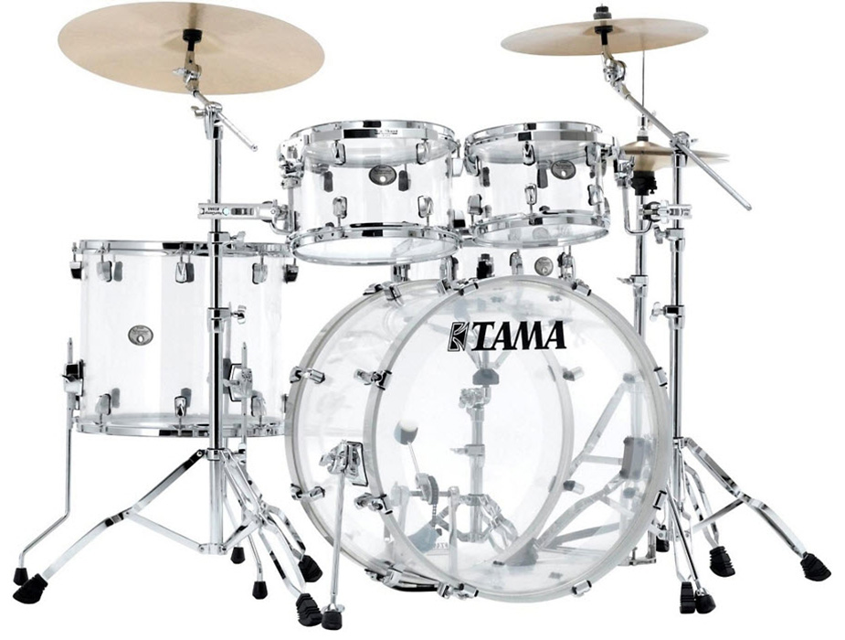 Tama Silverstar Mirage 5-Piece Shell Pack with 22 Bass Drum Crystal Ice