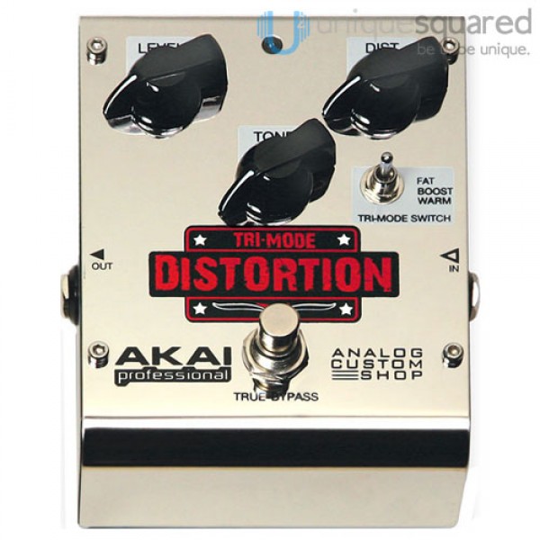 Akai Analog Custom Shop Drive3 Tri Mode Distortion Pedal