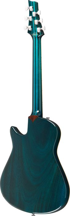 Giffin Guitars Valiant Hollow Body Electric Guitar Trans Turquiose